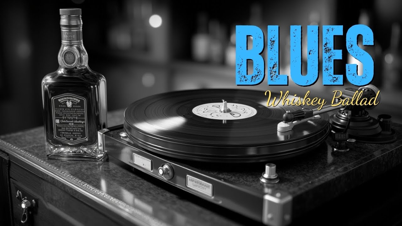 Bar Blues Vibes ~ Late Night Guitar Solos | Whiskey Soaked Vinyl Deep Chill Music