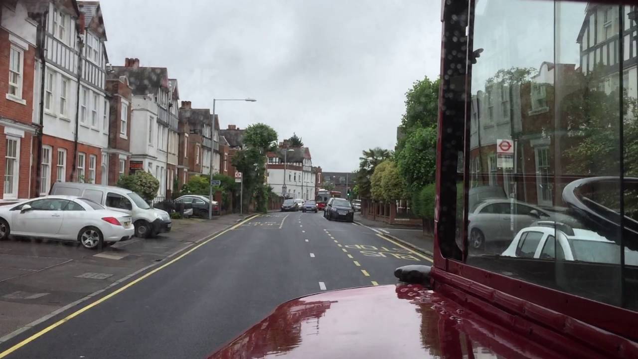 Front seat ride aboard 79-year old London Transport AEC Regent STL2377 (EGO 426)