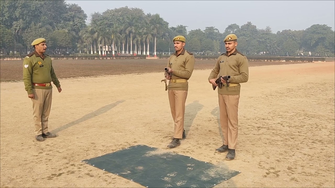 Rabber Bullet Fire Practice with Command 