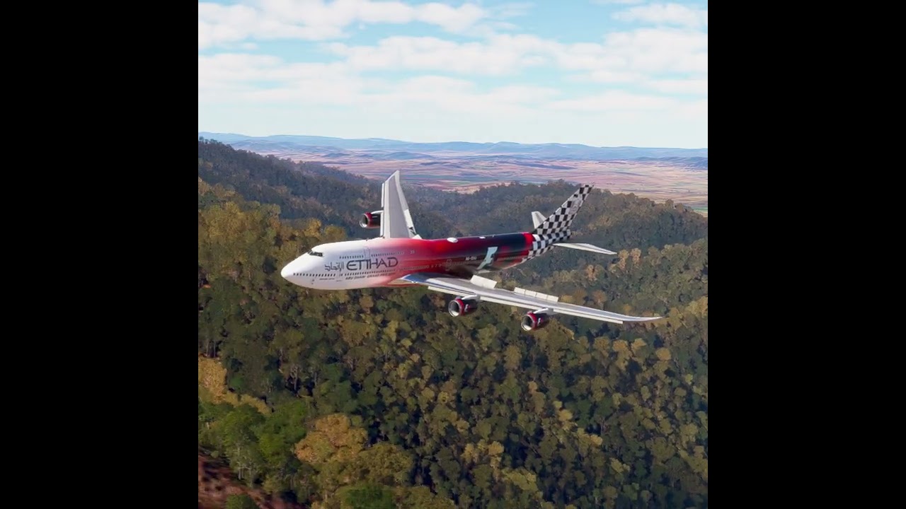Impossible Landing!!! Amazing View before the Plane Landing eps.532