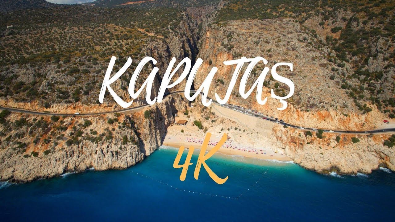 Kaputaş - Kalkan drone footage [TURKEY] in 4K