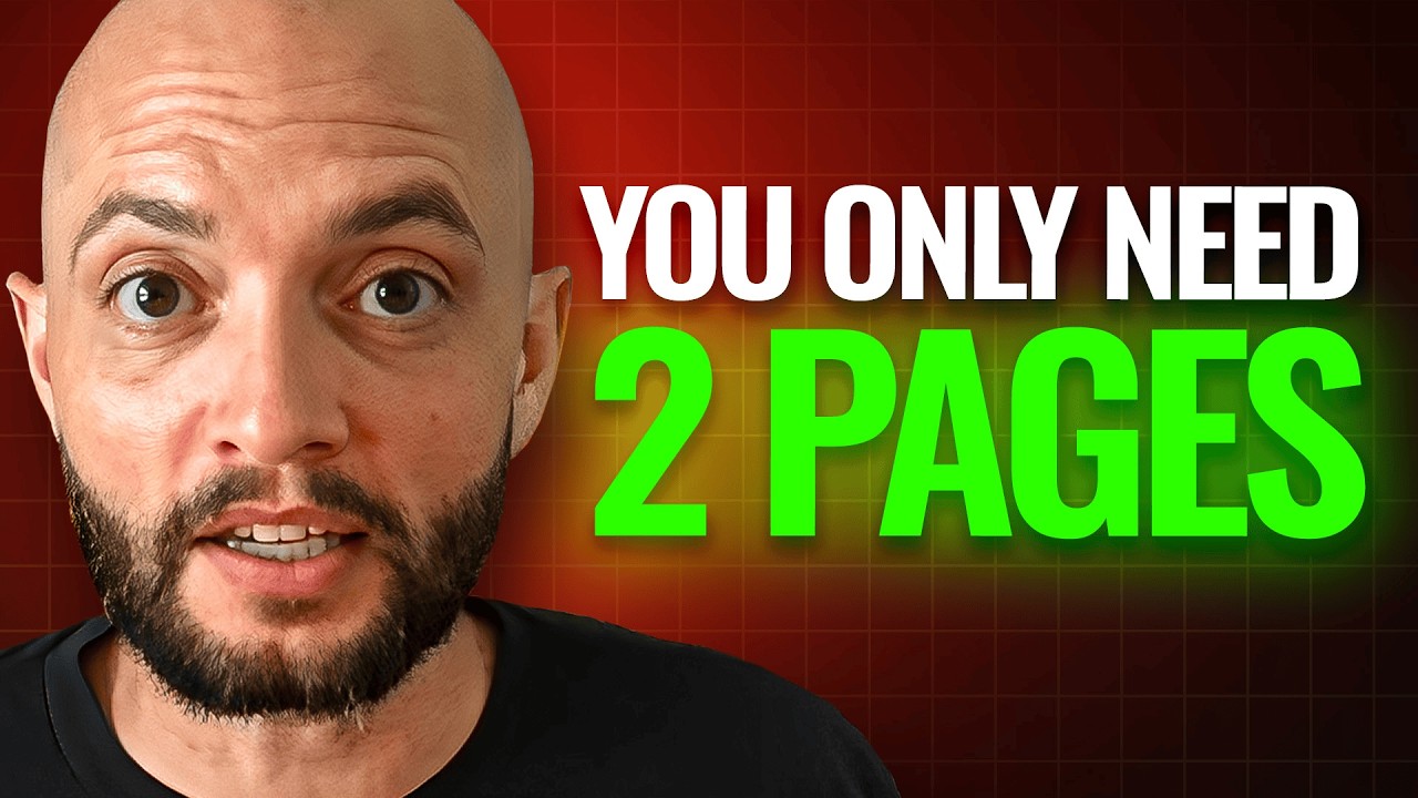 The 2-page funnel that books high-ticket clients on autopilot (STEAL my method)