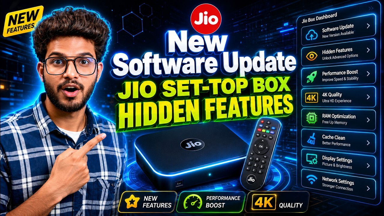Jio Set Top Box Hidden Features | Jio Set Top Box Tips & Tricks | Jio Set Top Box Software Update
