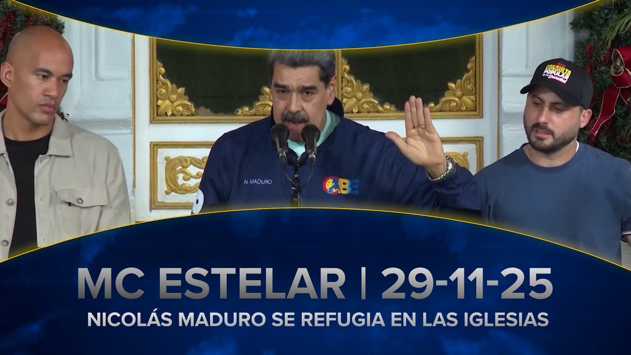 🔴 EN VIVO | Nicol&aacute;s Maduro se refugia en las iglesias