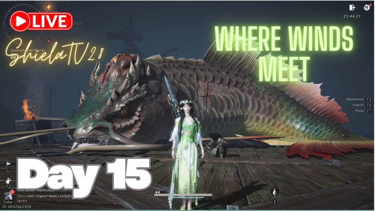 🌺Where Winds Meet ADVENTURE Time! 🌺 (Day 15) | Shiela TV28