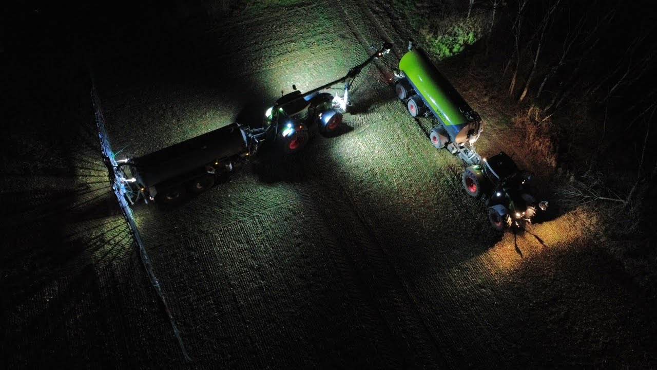 Lohnunternehmen Sicking aus Vreden im Einsatz 💩⭐🔦 #gülleballern #güllesilvester #nofarmersnofood 
