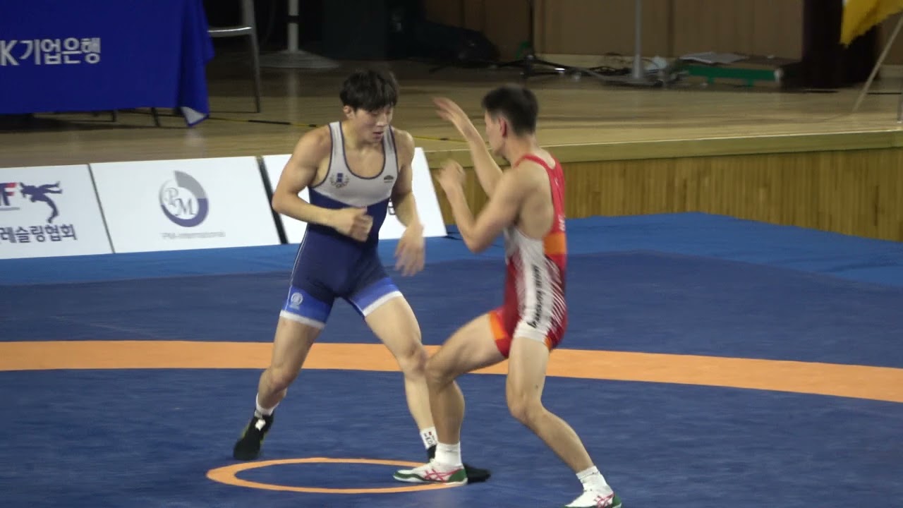 [4K]🥇2024년 이유신 (인천체고) 문화체육관광부장관기 레슬링대회 (G60kg 결승 )