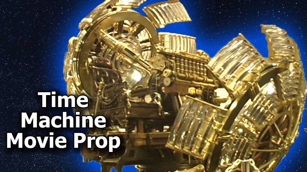Time Machine Movie Prop on Display at Comic-Con 2001! Flashback!! (screen used)