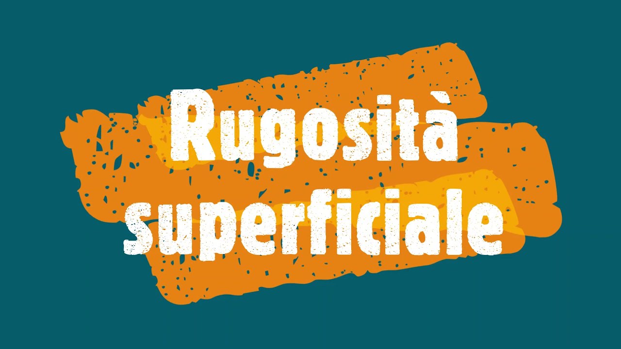 Meccanica semplice: Rugosit&agrave; superficiale
