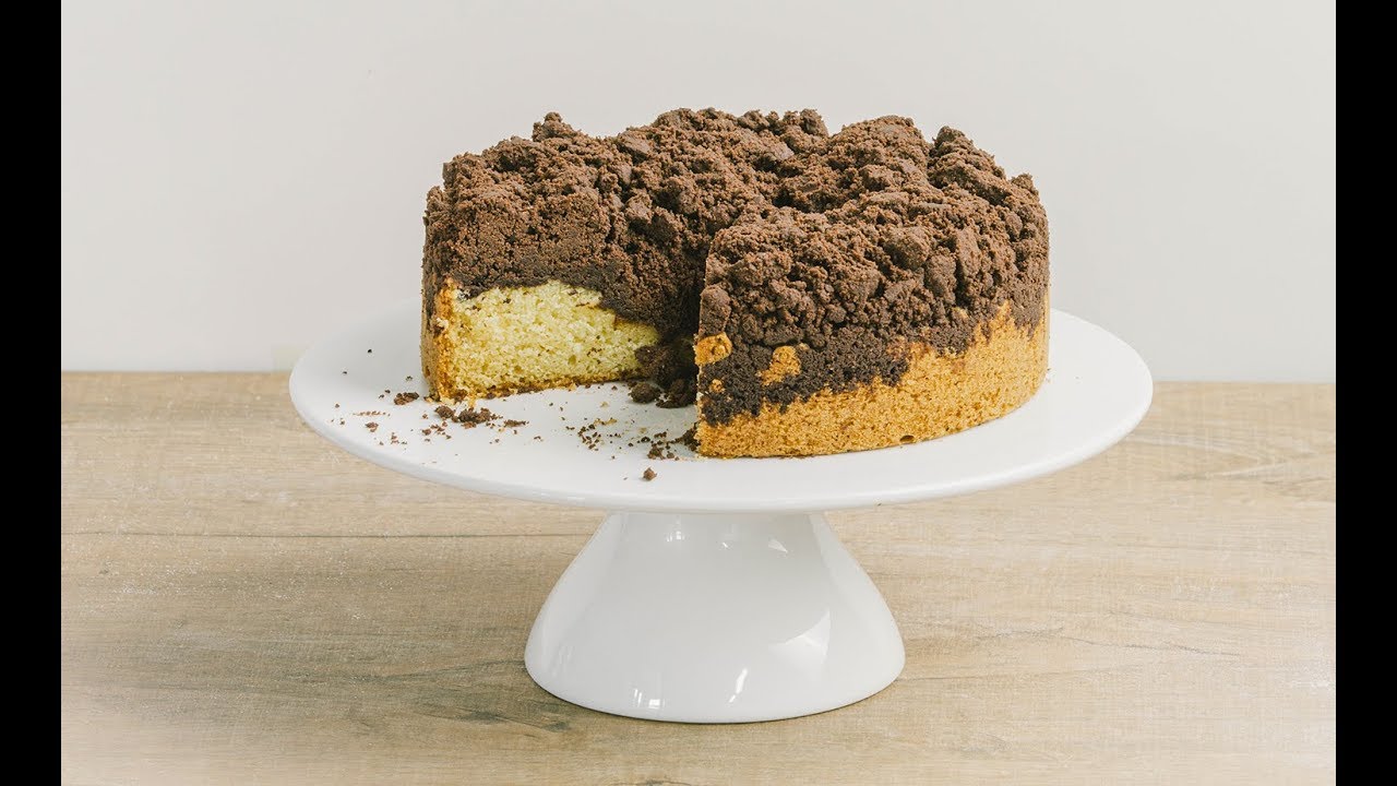 เค้กหน้าโกโก้ครัมเบิล  Cocoa Crumb Cake : พลพรรคนักปรุง
