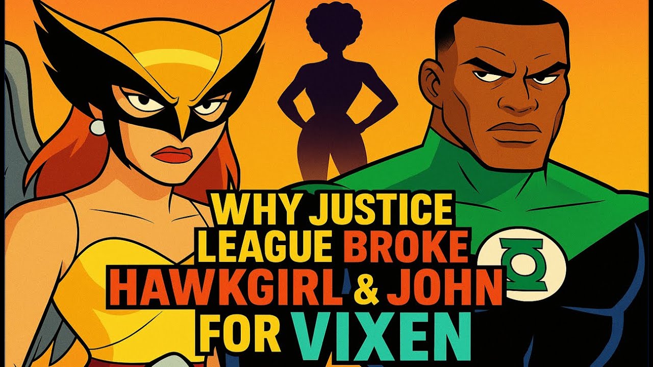 Vixen Broke Up Hawkgirl & Green Lantern John Stewart | JLU
