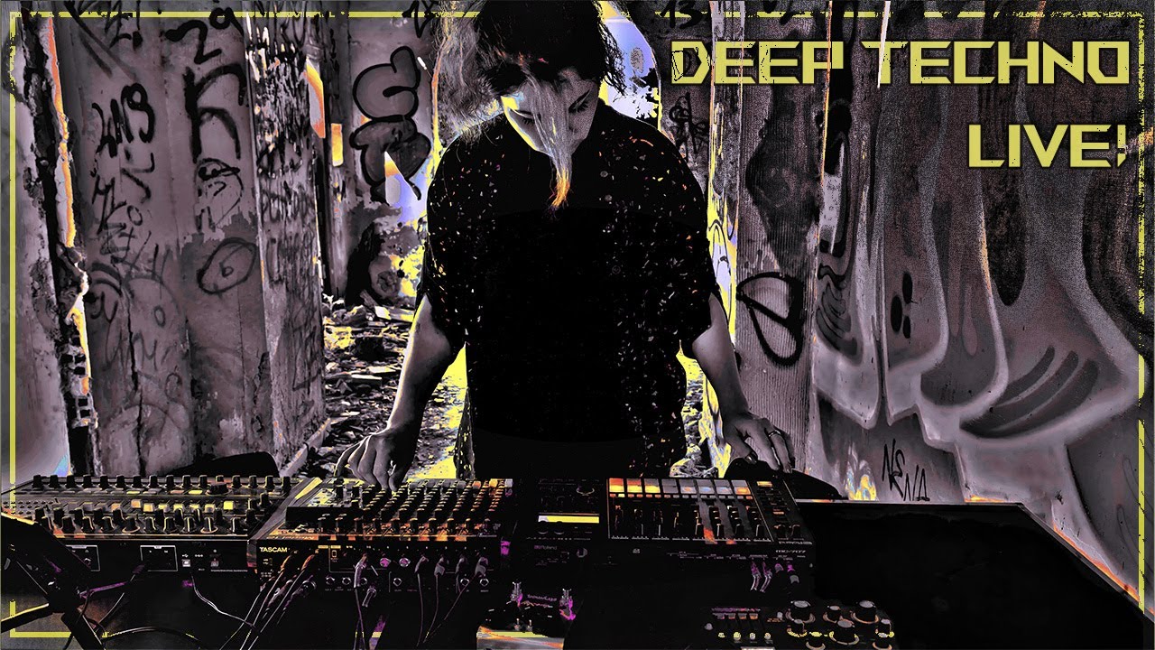Hardware Techno Live Set / Genuine \ Electronic Music in Abandoned Places