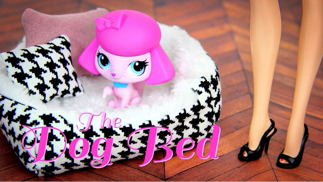 DIY - How to Make:  Doll's Dog Bed - Handmade - Doll - Crafts