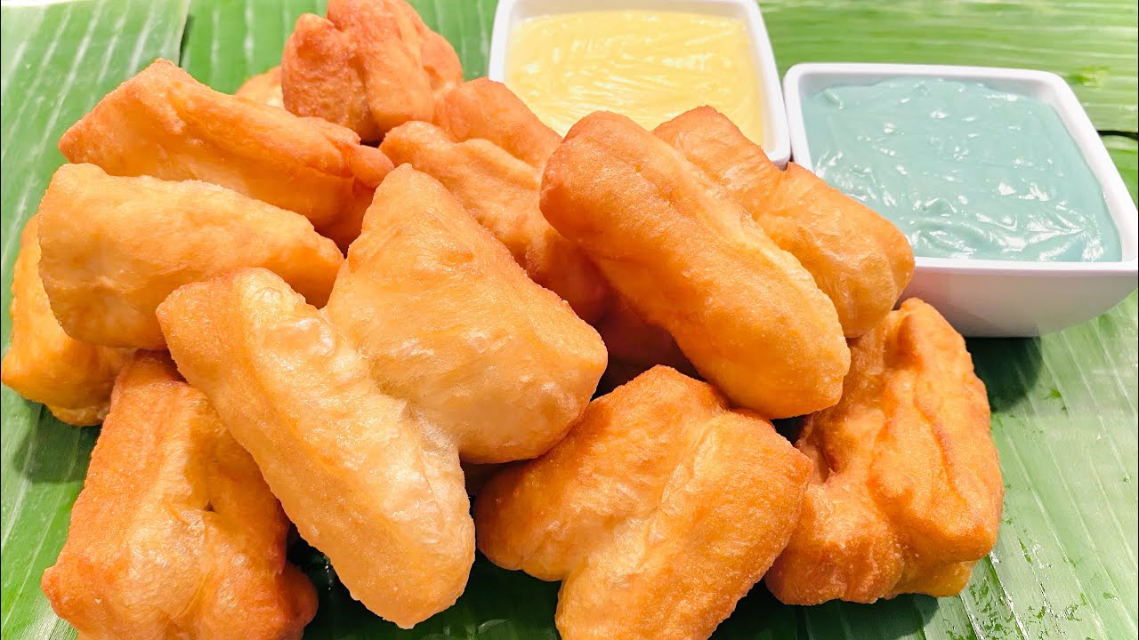 ปาท่องโก๋ สูตรอร่อยแท้ของจริง กรอบนอก นุ่มใน ไม่ใส่แอมโมเนีย❗️