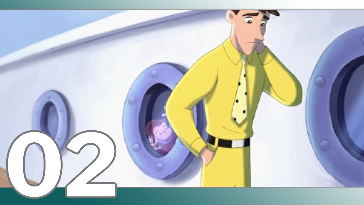 Curious George (PS2/GCN/Xbox/PC) - Level 2: Voyage to America (100%) | No Commentary