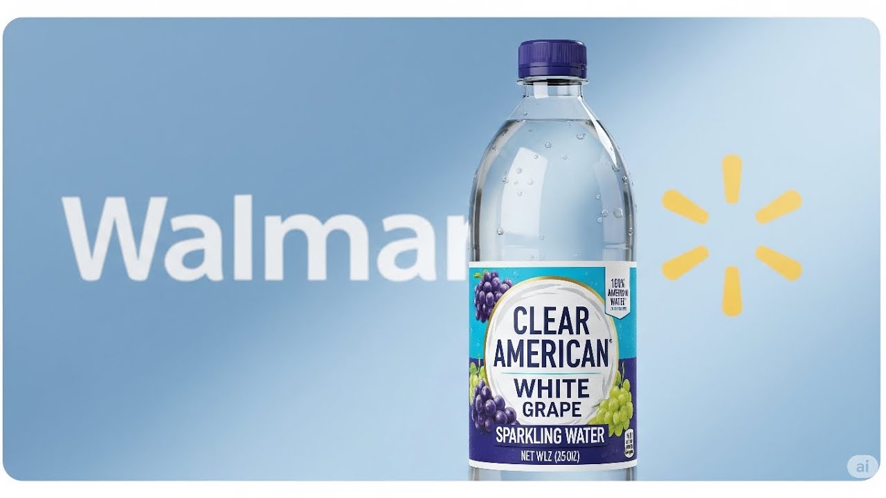 Clear American White Grape Sparkling Water - Walmart Steal or Fail?