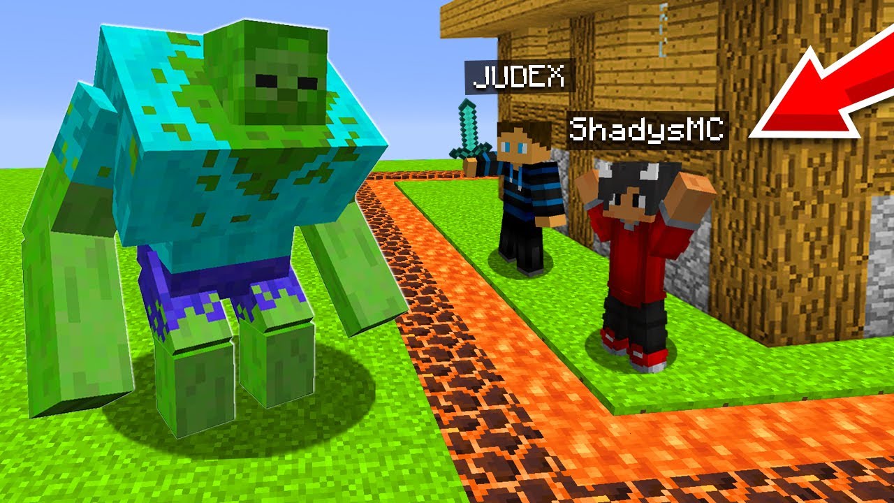 Mutant Zombie vs SIKRESTE HUS I Minecraft!