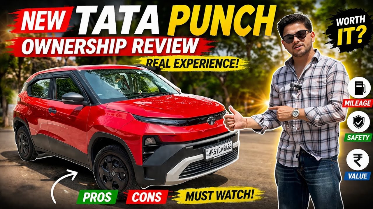 New Tata Punch 2026 Ownership Review 🔥 | Mileage, Safety, Worth It?😱