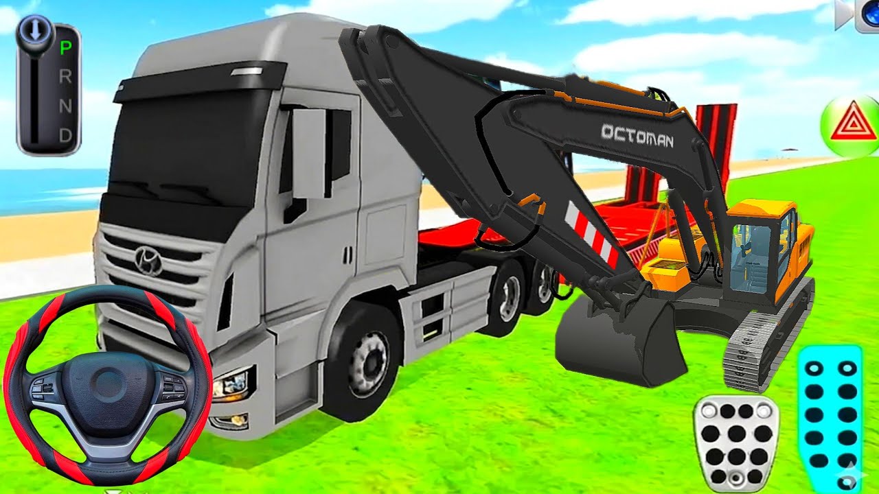 Transport JCB - 3D Driving Class new update 2026 #3ddrivingclass 