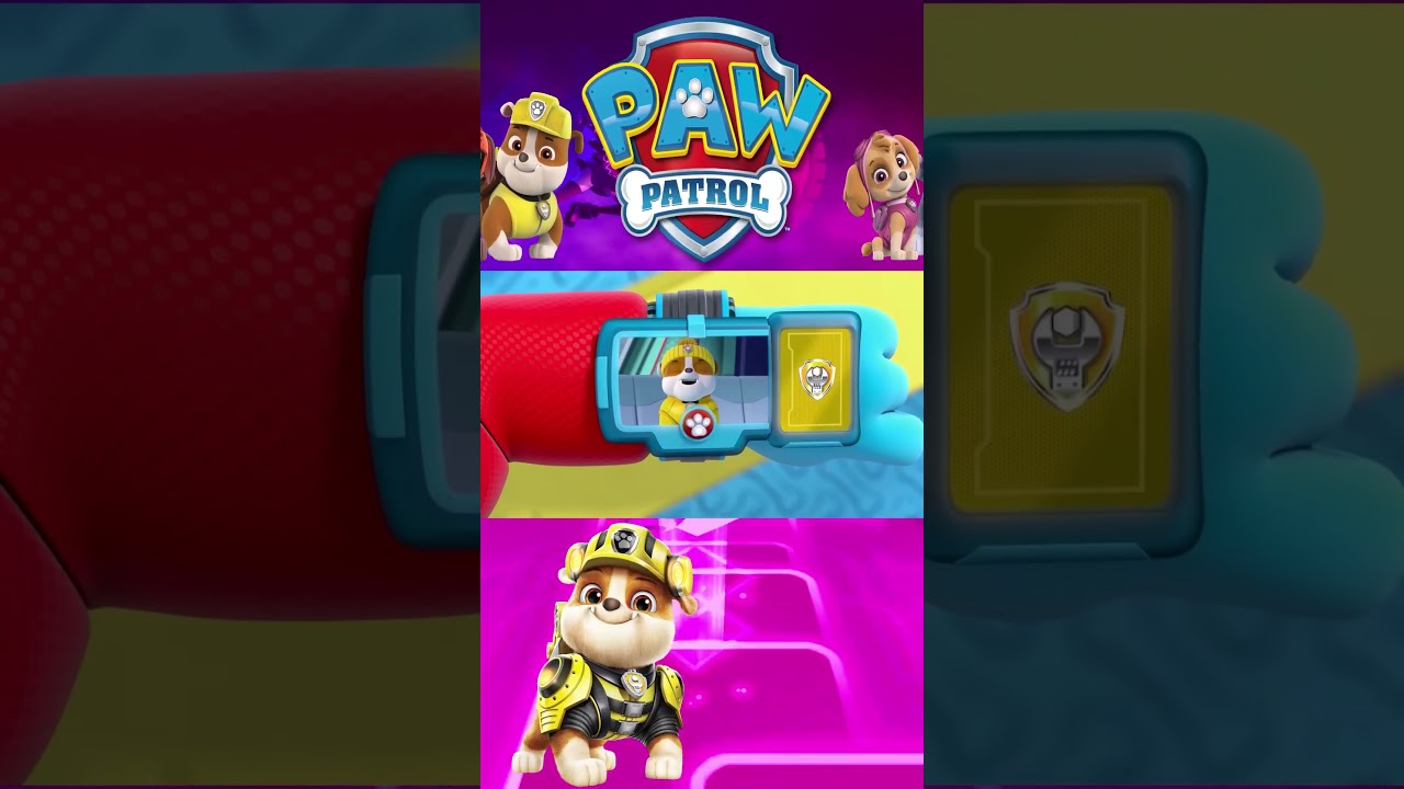 PAW Patrol   Marshall 🆚 Chase 🆚 Ryder 🆚 Rubble 🆚 Skye Tiles Hop EDM Rush🥰