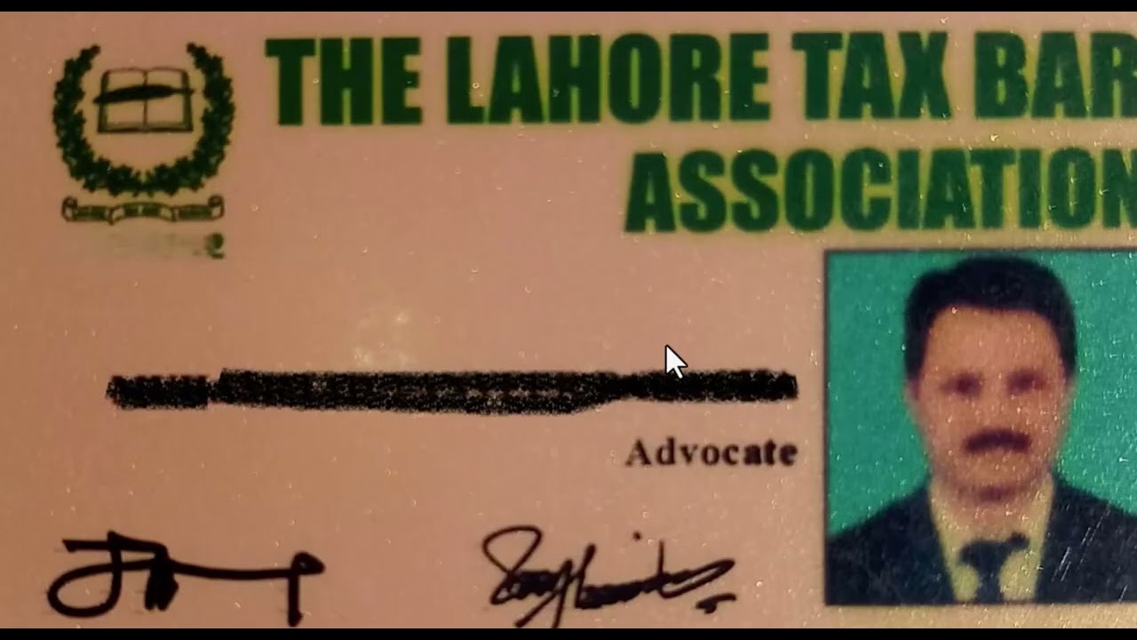 MEMBERSHIP FOR LAHORE TAX BAR IN JUNE 2025 PRACTICAL PROCEDURE AND FEES