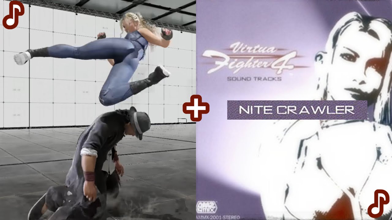 VF4 intro music over the new Virtua Fighter preview
