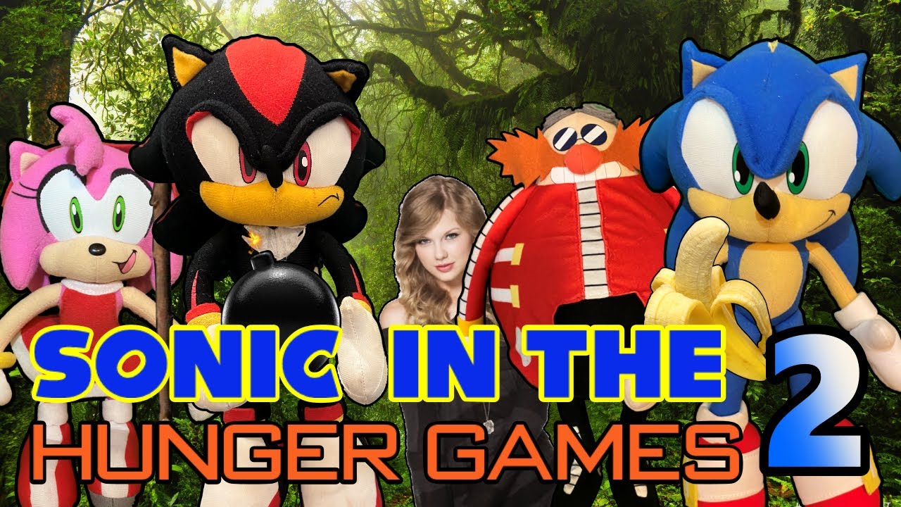 Sonic Plush - Sonic in the Hunger Games 2!
