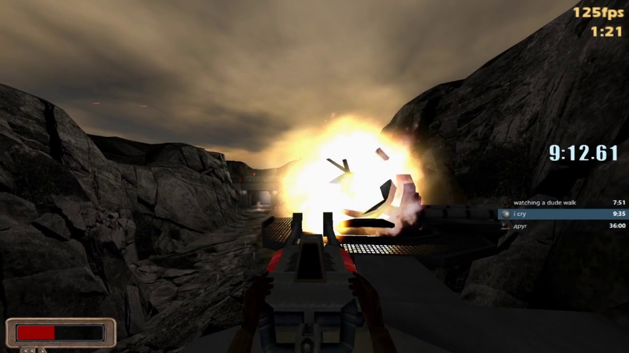 Jedi Knight 2 in 35:42 (old WR)