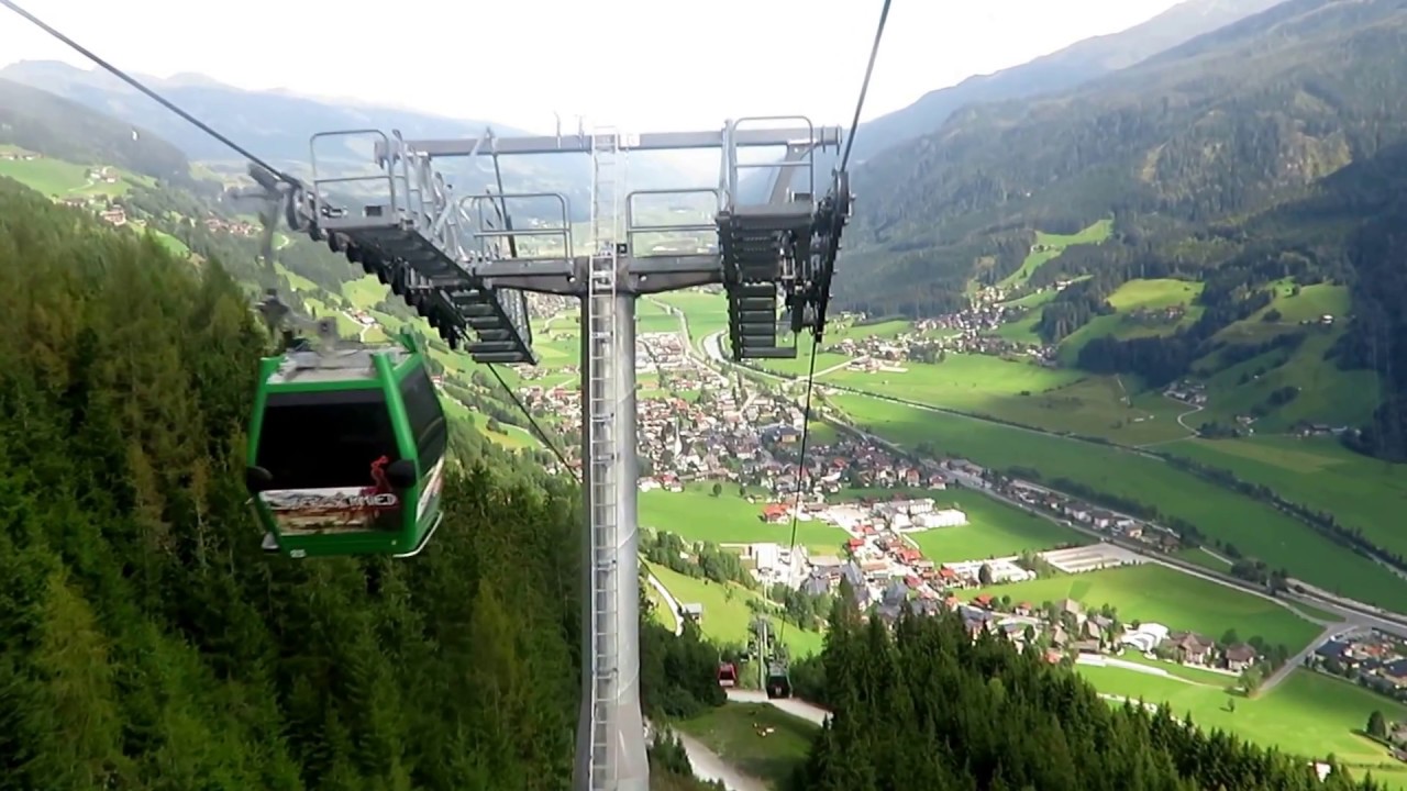 Bramberg am Wildkogel / 8-MGD Smaragdbahn I Talfahrt