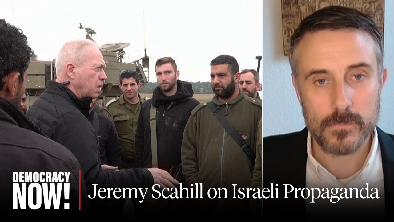 Jeremy Scahill on Israel's 