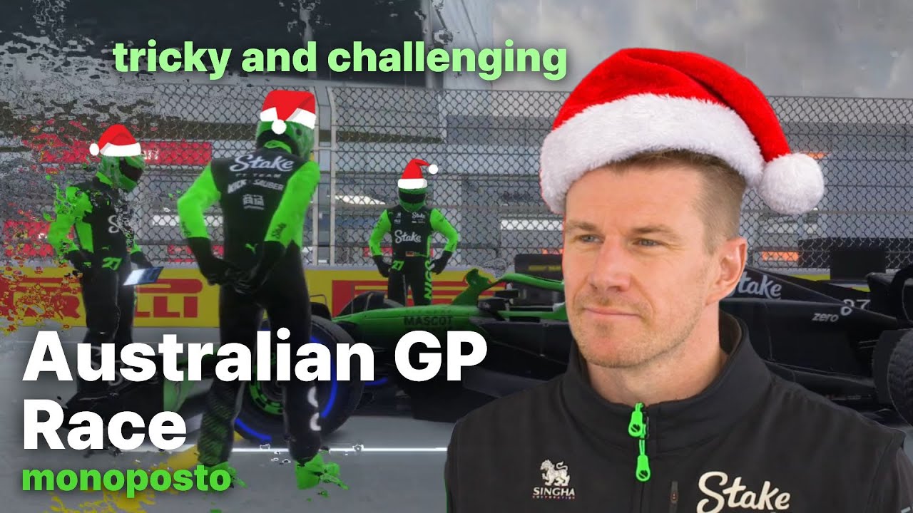 A Veteran’s Charge! | Monoposto 2025 Australian GP Race | 휠켄베르크의 활약은 어디까지?