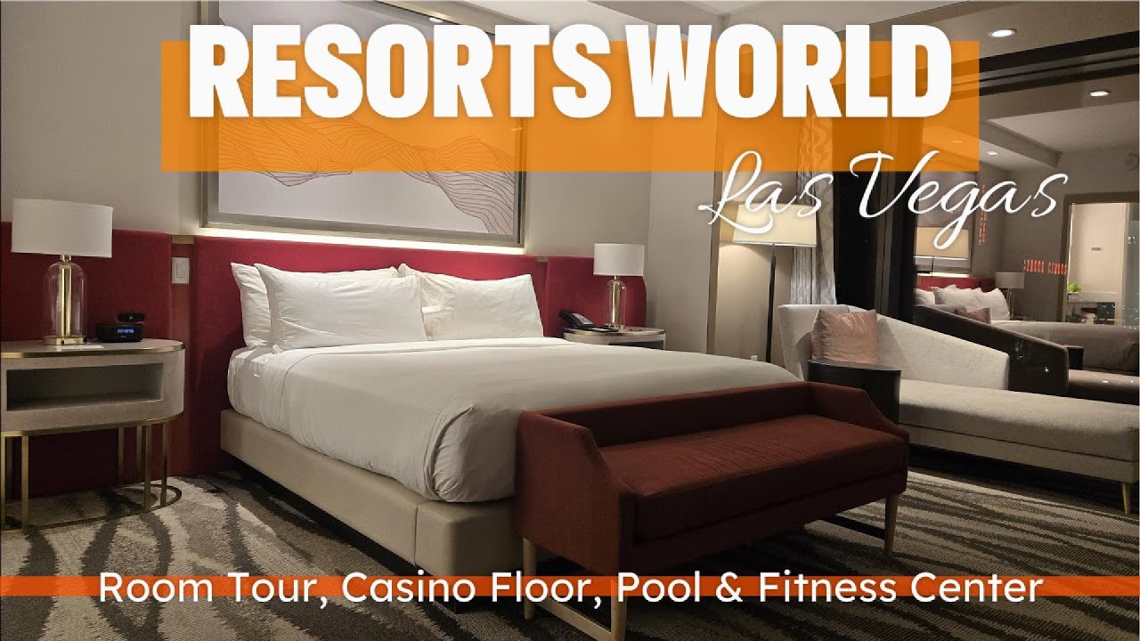 Inside Resorts World Vegas | Casino Floor, Room Tour, Pools & Gym Walkthrough