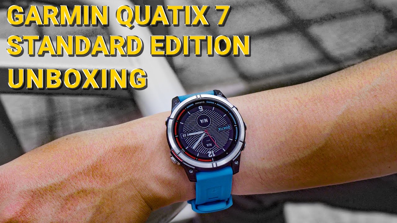 [UNBOXING] Garmin Quatix 7 Standard Edition