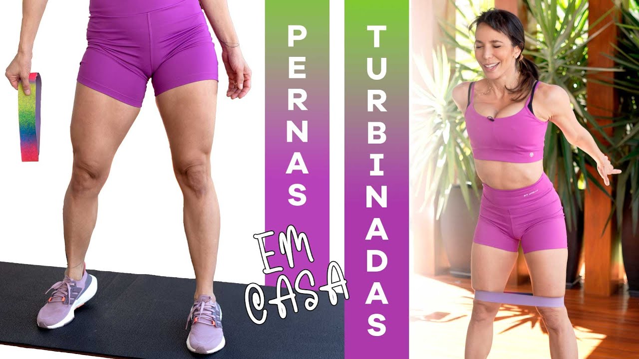 Turbinar as pernas em casa com treino de 4 minutos - Carol Borba