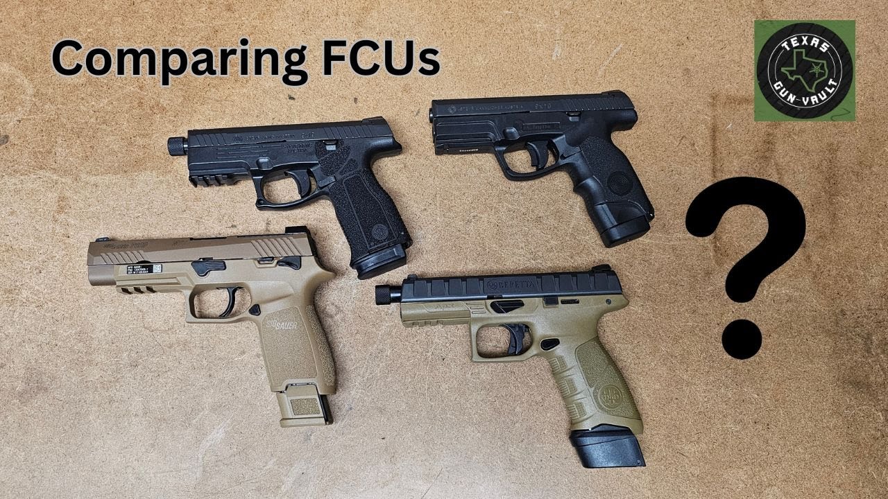 TGV² - The Sig P320: Comparing other pistols with removable FCUs. Why don't they have issues too?