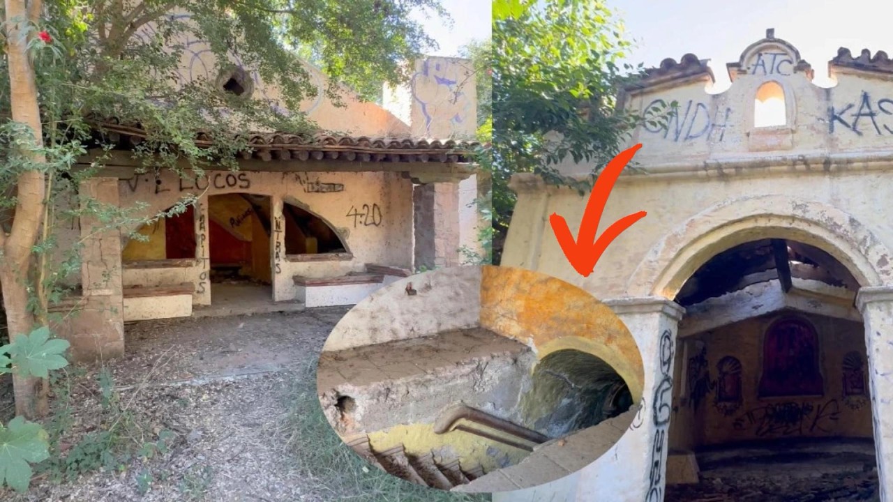 Finca de los Picapiedra ruinas, túnel oculto y una iglesia olvidada