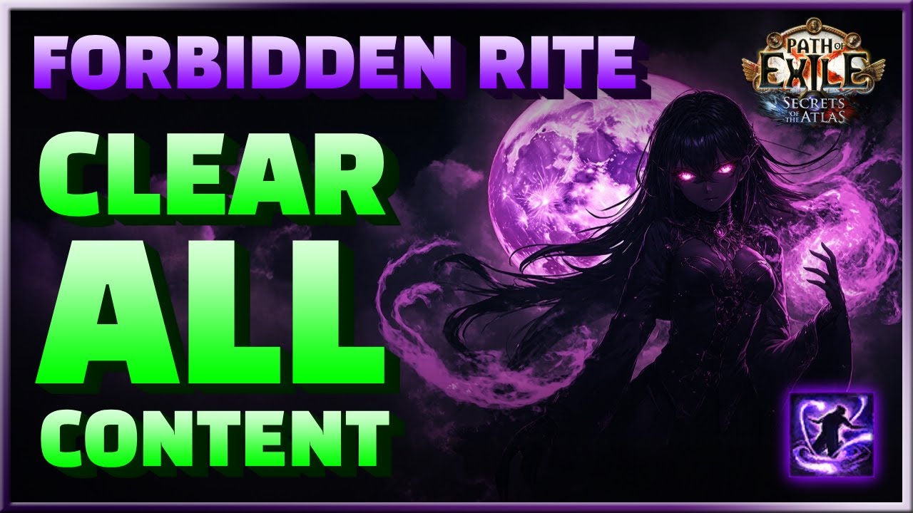 Forbidden Rite Soul Eater Full Build Guide - Craft Passives Gears & more - PoE 3.26 SotA Mercenaries