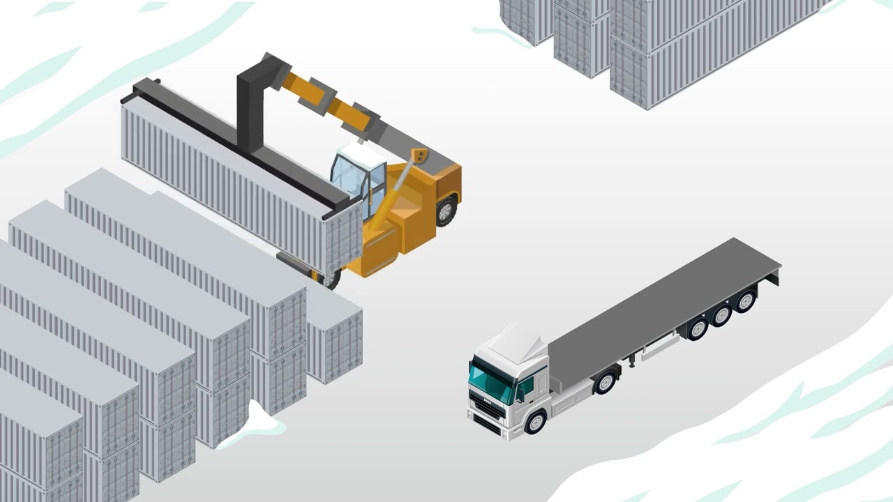 NEXCOM TRANSPORTATION computador integrado projetado para utilização portuária ou em logística
