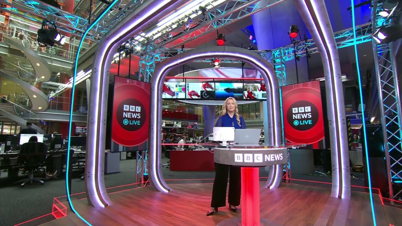 BBC News Live - New Streaming Studio Debut