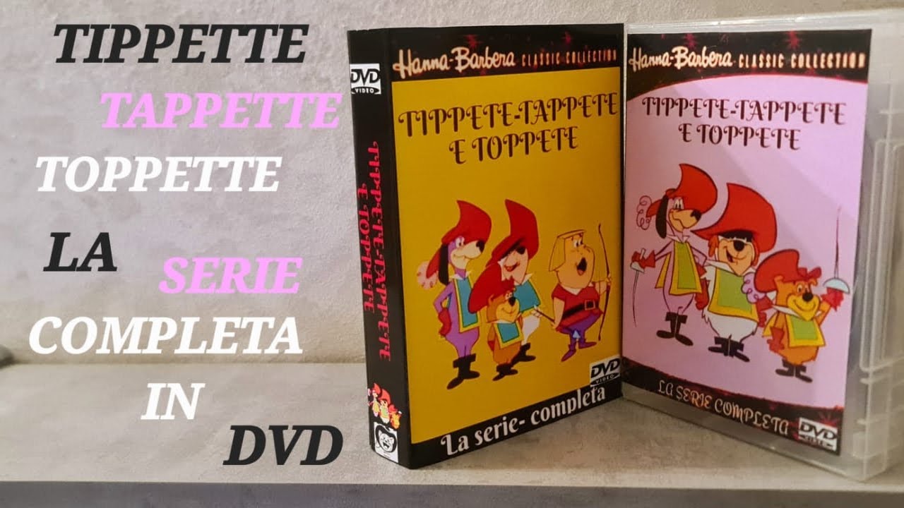TIPPETTE TAPPETTE E TOPPETTE LA SERIE COMPLETA IN DVD WHATSAPP 331 4021702 