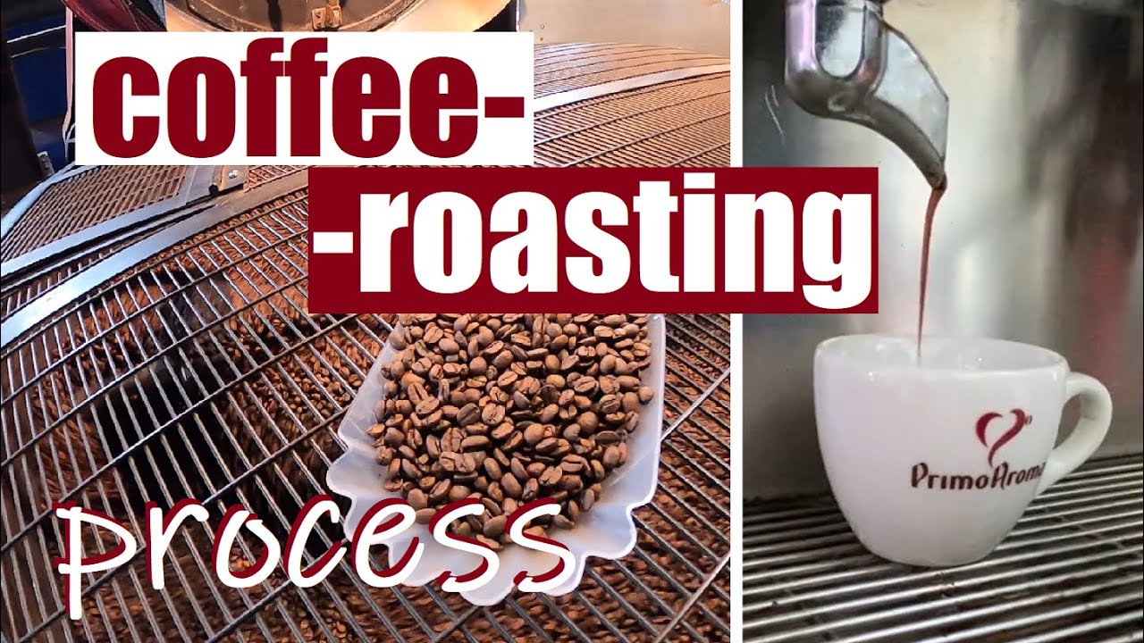 COFFEE-ROASTING PROCESS - visit in an Italian roasting company Primo Aroma