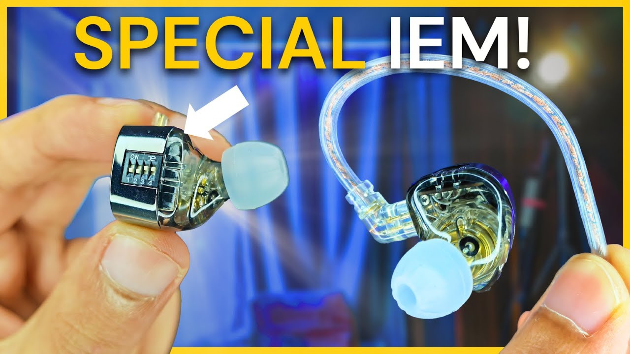 KZ Castor IEM со специальными аппаратными переключателями!