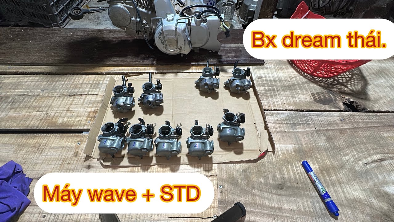 1/3  Bx dream thái.   Máy wave Anpha + STD.  📲0949-445-668 linh 