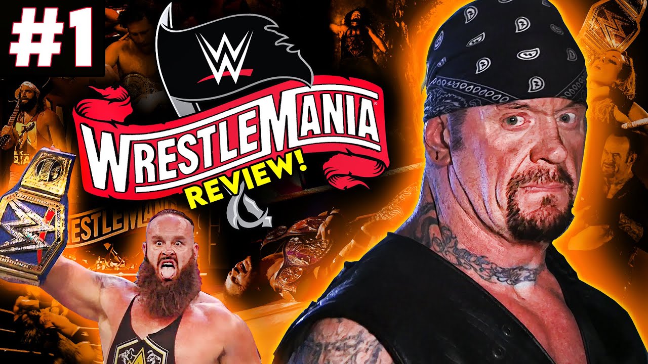 Обзор WWE WrestleMania 36! | ЧАСТЬ 1