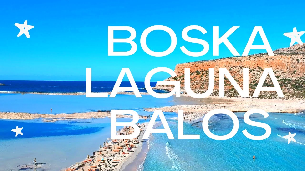 Balos Kreta Grecja - Boska Laguna