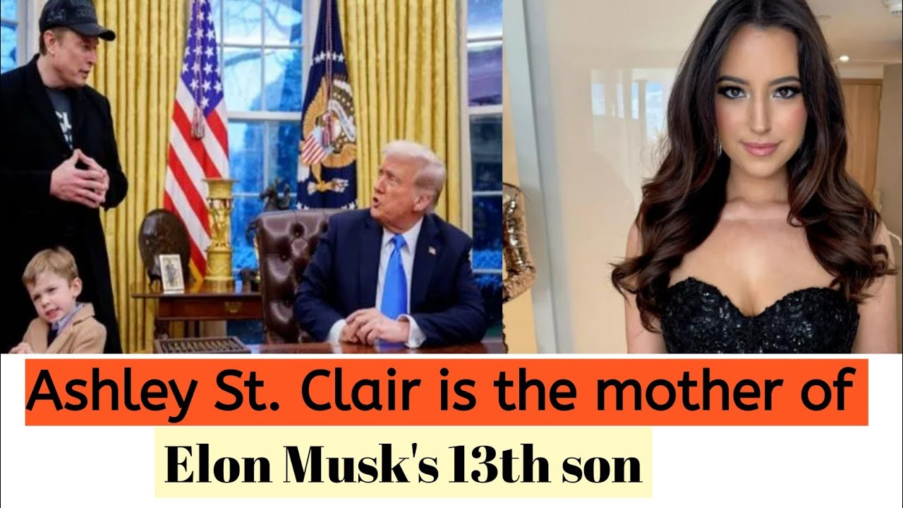 Author Ashley St. Clair claims to have Elon Musk's 13th child