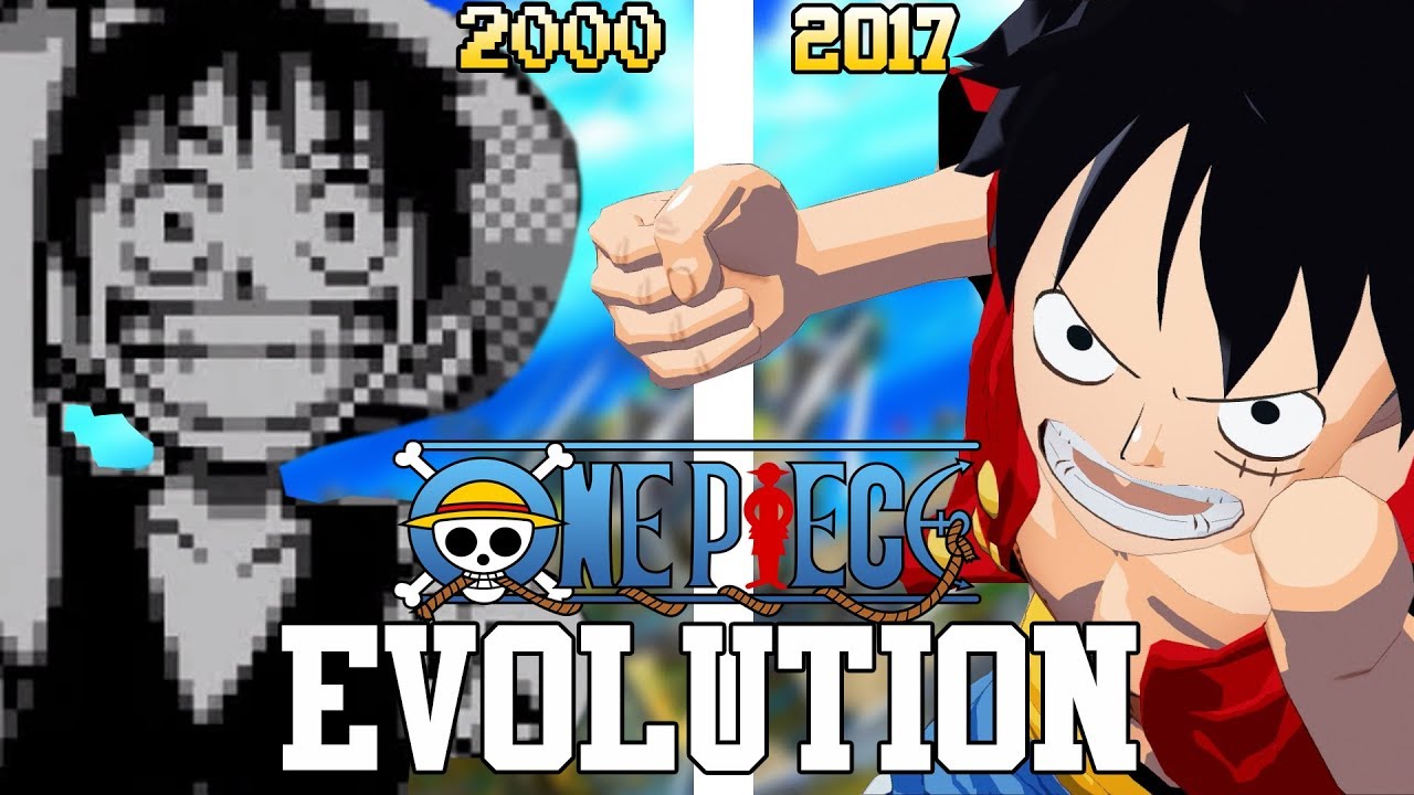 ONE PIECE GAMES - EVOLUTION (2000 - 2017) DEFINITIVE EDITION - EVOLUCIÓN HD 1080p