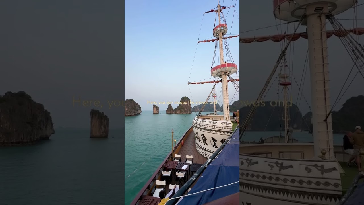 Tired of the crowds? Try this #indochinajunk #baitulongbay #halongbay #vietnam #offthebeatentrack
