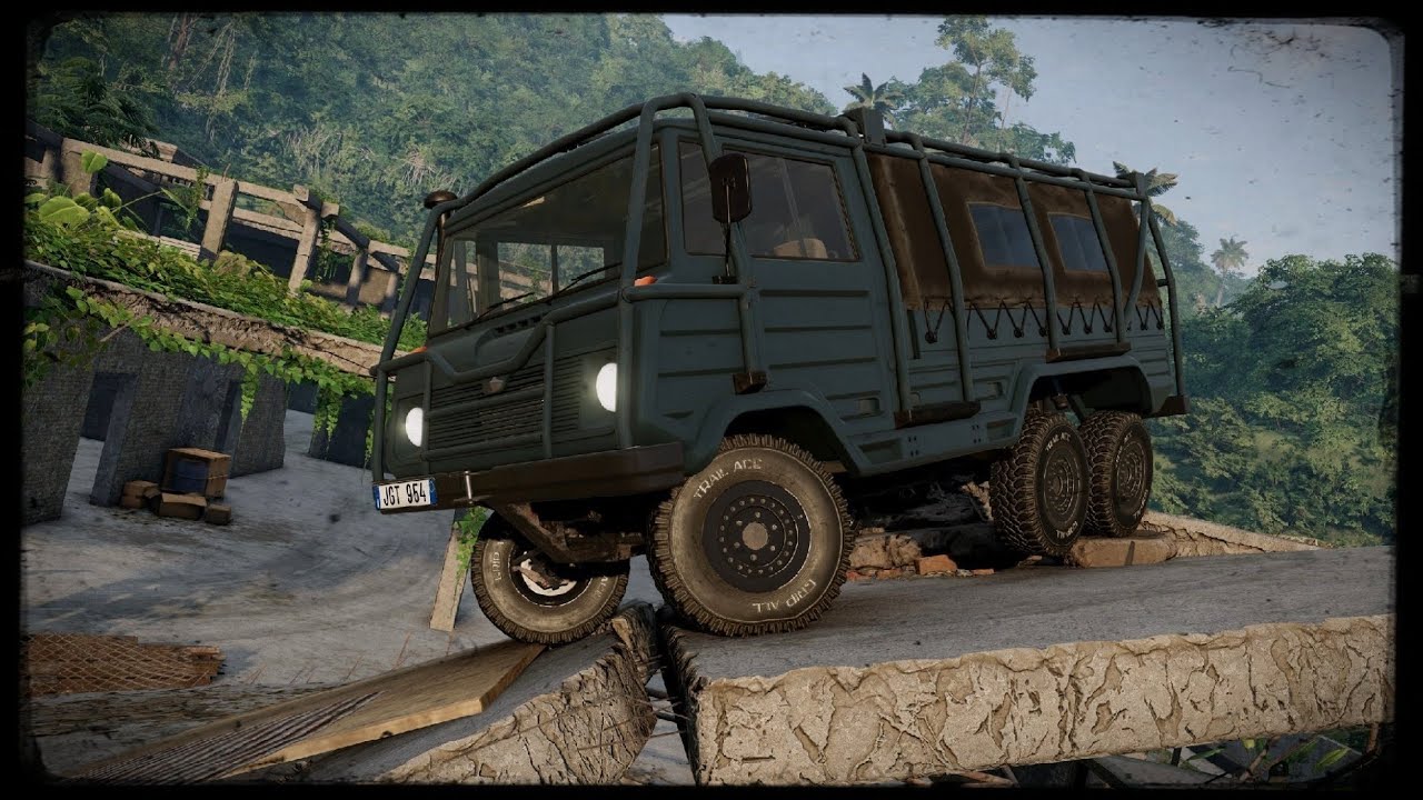 BeamNG.Drive 0.33 | Stambecco 6x6 doesn't know such concept as 