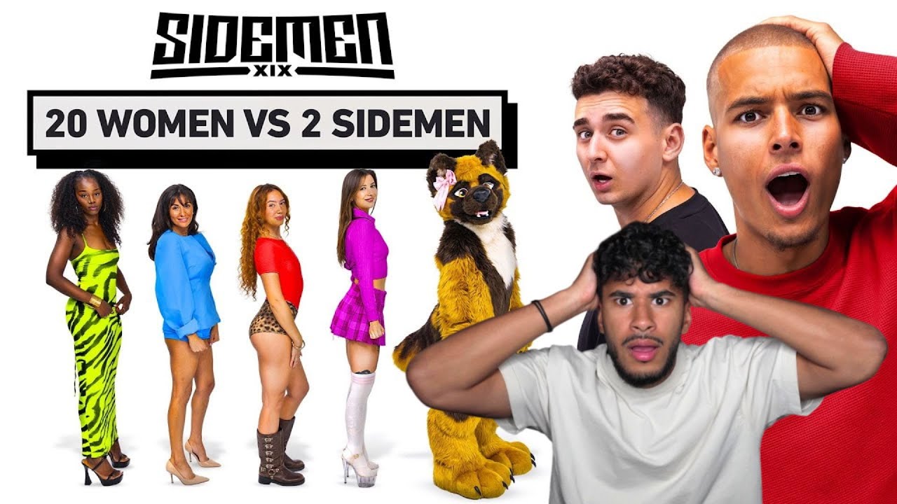 SIDEMEN SUNDAYYYY! 20 WOMEN vs 2 SIDEMEN: MARLON & LACY EDITION *REACTION*